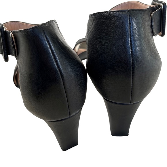 French Connection Leather Unice Wedge Sandals - Picture 7 of 10